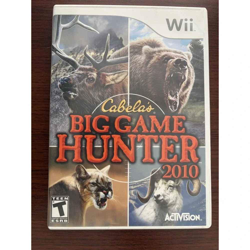Cabela's Big Game Hunter 2010 (Nintendo Wii, 2009) Complete | CIB | Tested